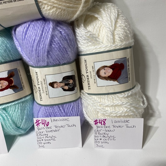 Hobby Lobby Other Bundle Of 5 Yarn Bee Tender Touch From Hobby